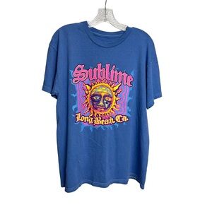 Sublime Blue Long Beach Graphic Tee